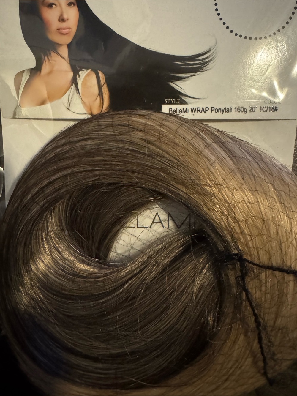 Bellami WRAP PONYTAIL 160G 20"